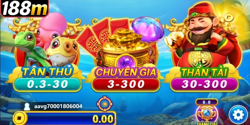 Thu hút người chơi nhờ Bắn cá thần tài cực cuốn hút