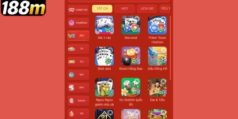List các trò chơi hot hit mà hội viên không nên bỏ lỡ 