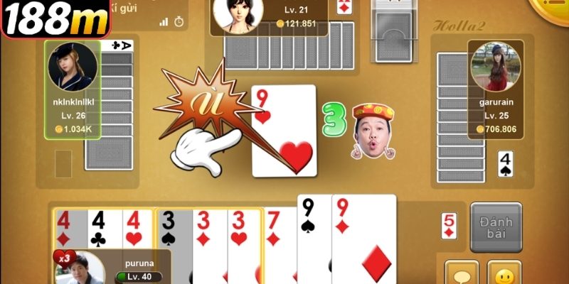 Game phỏm yêu cầu sự tính toán cẩn thận 