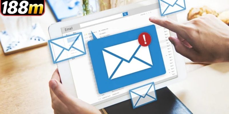Kết nối nhờ giải đáp thắc mắc qua Email 188m