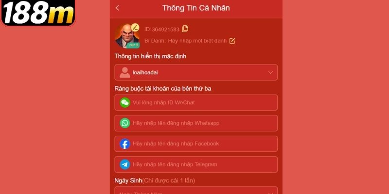 Sử dụng đúng tài khoản rút tiền 188m