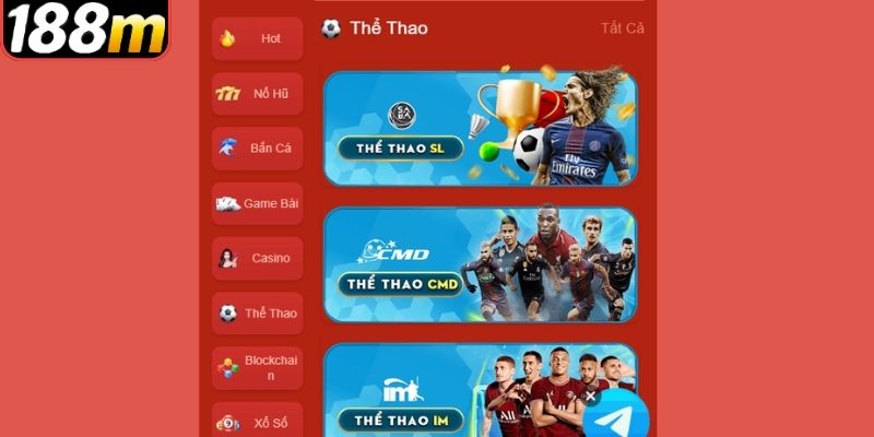 Chuyên mục thể thao 188m và những thông tin cụ thể 